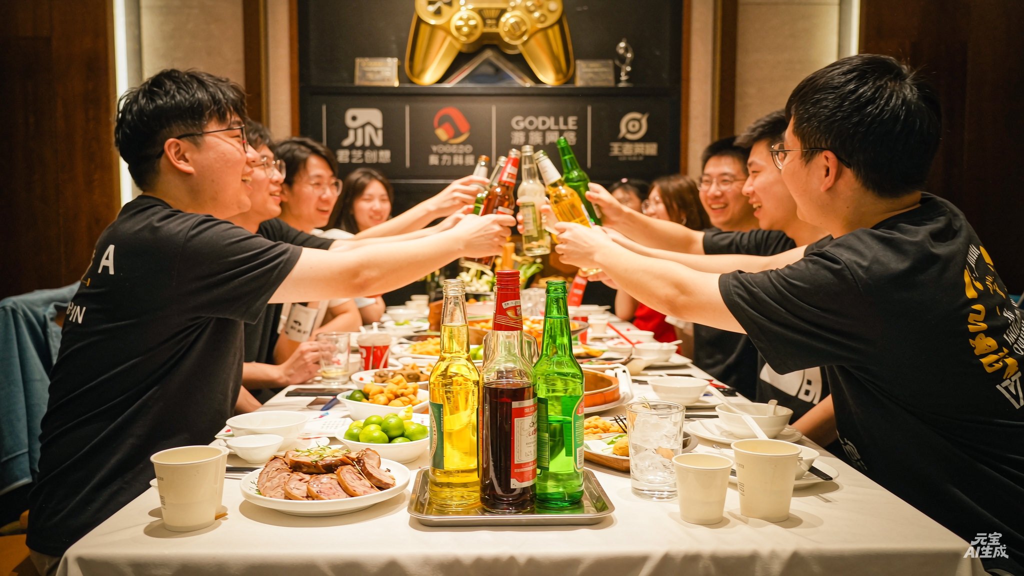 腾龙游戏团队活动
